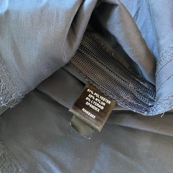 Express Elite Stretch Ruffle Blouse - Picture 3 of 10